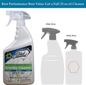 img 1 attached to 🧼 Certified BIOBASED Granite Counter Cleaner by Black Diamond Stoneworks: Safely Cleans Granite, Quartz, Marble, Travertine Countertops