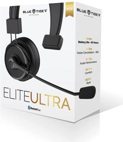img 3 attached to 🐯 Blue Tiger Elite Ultra Wireless Bluetooth Headset - Professional Trucker's Headset with Noise Cancellation - Bluetooth 5.0 Headset for Long Talk Time - Premium Truckers Accessories