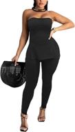 knitted bodycon outfits jumpsuits playsuits women's clothing for jumpsuits, rompers & overalls logo