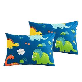 img 4 attached to Sivio Toddler Pillowcases Dinosaur Printing