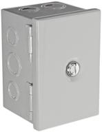 🔌 bud industries jbh 4953 ko knockout hinged enclosure: efficient and convenient solution for electrical installations логотип