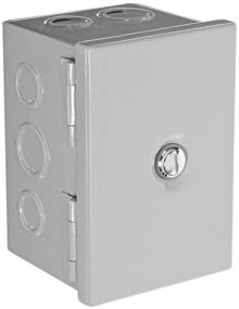 img 2 attached to 🔌 BUD Industries JBH 4953 KO Knockout Hinged Enclosure: Efficient and Convenient Solution for Electrical Installations