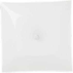 img 3 attached to Stylish and Modern NUVO SF77/824 Two Light Flush Mount in White - Illuminate Your Space with Elegance