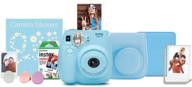 📸 capture memories instantly with the fujifilm instax mini 7s camera bundle in light blue! logo