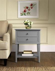 img 2 attached to Ameriwood Home 5062596COM Franklin Drawers Furniture and Accent Furniture