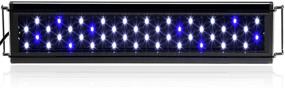 img 3 attached to 🐠 Aquaneat Aquarium Light - White and Blue LED for Fresh Water Fish Tank - 12" 20" 24" 30" 36" 48" Sizes Available