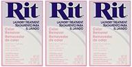 🌈 rit dye color remover powder for laundry treatment - 2 oz (3-pack) by rit dye logo