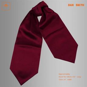 img 3 attached to Галстук Dan Smith C.C.A.Q.G.011 для мужских аксессуаров, свадебные гвозди ряженых, камербанды и карманные платки.