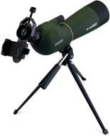 🔭 svbony sv28 spotting scope 20-60x60mm: ip65 waterproof angled scope with tripod, phone adapter – perfect for bird watching, hunting, target shooting, wildlife observation logo