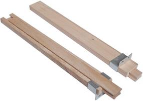 img 3 attached to 🔧 Classic Industrial Hardware - Btibpse Wooden Drawer Slides