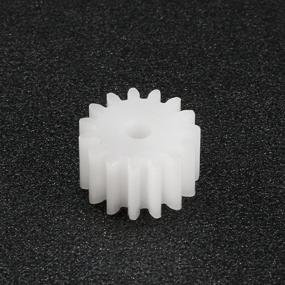 img 2 attached to Uxcell 50Pcs Plastic Accessories Teeth Power Transmission Products in Gears