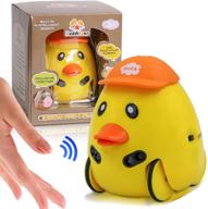 🦆 dodomagxanadu baby music toy, toddler dancing pet music and sound toys, intelligent sensor preschool creative infant toys baby for 1 2 3 year old boys & girls (duck) logo
