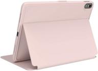 🍑 enhanced speck balancefolio ipad case and stand, designed for 11-inch ipad pro, in the trendy shade of versilia peach logo