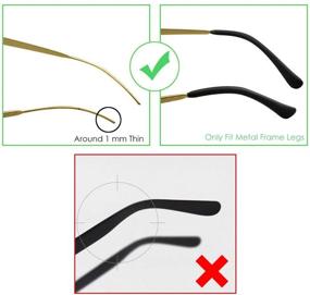 img 2 attached to DS DISTINCTIVE STYLE Eyeglass Anti Slip Replacement