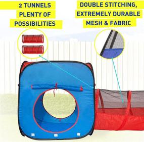img 1 attached to 🎪 Fun and Interactive: Kiddzery Kids Play Tent Ball – Perfect for Little Ones!