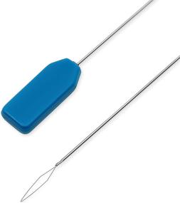 img 3 attached to 🧵 Dritz Serger Needle Threader in Blue: Efficient Thread Guide for Perfect Stitching