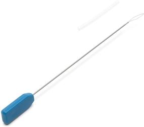 img 1 attached to 🧵 Dritz Serger Needle Threader in Blue: Efficient Thread Guide for Perfect Stitching