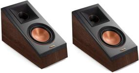 img 4 attached to 🎧 Immerse in Unparalleled Sound with Klipsch RP-500SA Dolby Atmos Surround Sound Speakers (Walnut)