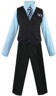luca gabriel toddler pinstripe boys' suits & sport coats: stylish and adorable children's clothing logo