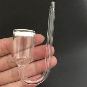 img 2 attached to 🐠 Ailindany CO2 Glass Aquarium Diffuser Kit with U-Shape Connecting Tube for Planted Fish Tanks - Enhance Your Aquarium's CO2 Supply!