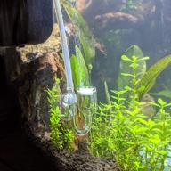 🐠 ailindany co2 glass aquarium diffuser kit with u-shape connecting tube for planted fish tanks - enhance your aquarium's co2 supply! logo