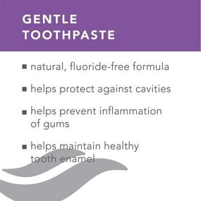 img 2 attached to DENTISSIMO SWISS BIODENT: Gentle Care Vegan Fluoride Free Gel Toothpaste with Vitamin E, Natural Formula - 2.5 fl. oz.
