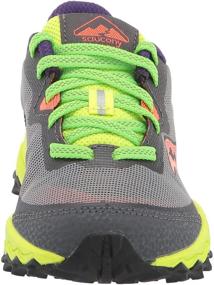 img 3 attached to Saucony Peregrine Shield Running Unisex Girls' Shoes and Athletic