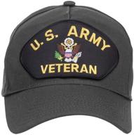 🎩 e4hats.com us army veteran military patched 5 panel cap: show your pride! logo