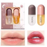 💋 luscious lips plumper set - organic lip plumping serum and moisturizing lip balm for enhanced fullness, plumpness & moisture logo