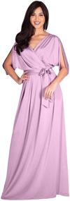 img 2 attached to 👗 KOH Semi Formal Cocktail Wedding Bridesmaid Women's Clothing and Dresses: Elegant and Chic Options for Special Occasions