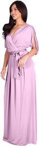 img 1 attached to 👗 KOH Semi Formal Cocktail Wedding Bridesmaid Women's Clothing and Dresses: Elegant and Chic Options for Special Occasions