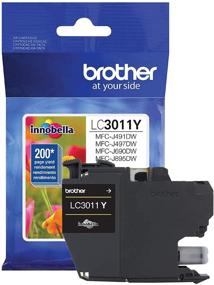 img 4 attached to 🟨 Brother Printer LC3011Y Standard Yellow Ink Cartridge - High-Yield 200 Pages