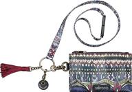 sakroots womens wallet lanyard blush women's handbags & wallets for wallets logo