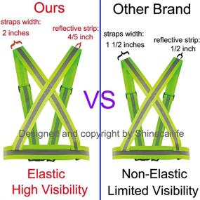 img 3 attached to Останьтесь безопасными и заметными с настраиваемой отражающейся рабочей одеждой Shinecailife