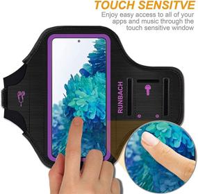 img 2 attached to Runbach Water Resistant Running Armband For Samsung Galaxy S20 FE/S20 /S10 /S10 Lite/S9 /S8