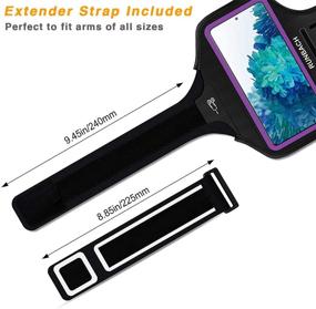img 3 attached to Runbach Water Resistant Running Armband For Samsung Galaxy S20 FE/S20 /S10 /S10 Lite/S9 /S8
