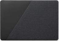 🖥️ native union stow slim macbook pro 13” (2016-2020), macbook air 13” (retina) - premium sleeve with magnetic closure and exterior pocket, in slate logo