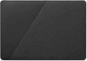 img 4 attached to 🖥️ NATIVE UNION Stow Slim MacBook Pro 13” (2016-2020), MacBook Air 13” (Retina) - Premium Sleeve with Magnetic Closure and Exterior Pocket, in Slate