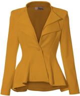 👚 stylish medium double office blazer - jk43864 women's clothing logo