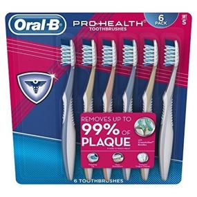 img 2 attached to 🦷 6-Pack Oral-B Pro Health All-In-One Soft Toothbrushes