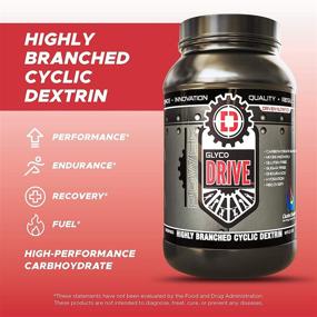 img 1 attached to 💪 GlycoDrive: The Ultimate Carb Replenisher for Enhanced Endurance and Stamina – 100% Highly Branched Cyclic Cluster Dextrin, Gluten, Soy, & Sugar-Free!