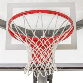 img 1 attached to Goalrilla Ultra Heavy Duty All-Weather Nylon Net, White (B2602W): The Ultimate Basketball Net for Durability and Performance