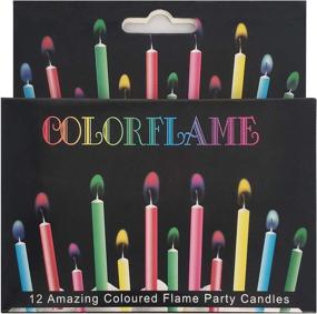 img 4 attached to Colorful Birthday Cake Candles with 🎂 Fun Holders - Celebrate with Happy Birthday Candles!