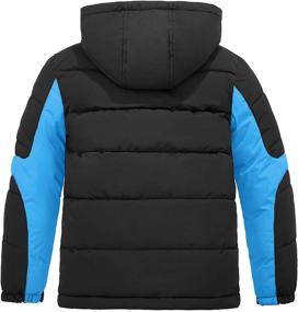 img 3 attached to 🧥 Stay Warm and Stylish with ZSHOW Hooded Winter Puffer Quilted Boys' Jackets & Coats