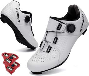 img 4 attached to Molilingte Cycling Bicycle Compatible Boots