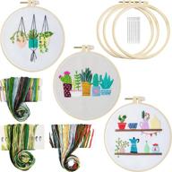 embroidery pattern instructions beginners including logo