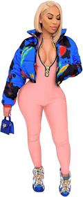 img 3 attached to 👗 ECHOINE Women's Clothing: Trendy Bodycon Jumpsuits, Rompers & Overalls