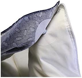 img 2 attached to 🛏️ Enhanced Corner Keepers Duvet Cover Snaps - Ensures All-Night Comforter Stability, No Shifting Hassles, Effortless Iron-On Installation, Powerful and Effective Solution, Sleek & Compact Alternative to Clips