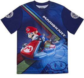 img 3 attached to 🕹️ Optimized Nintendo Super Mario Athletic Graphic Boys' Apparel