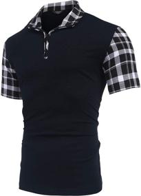 img 2 attached to COOFANDY Black Casual Sleeve Shirts for Men's Clothing - 000 Shirts